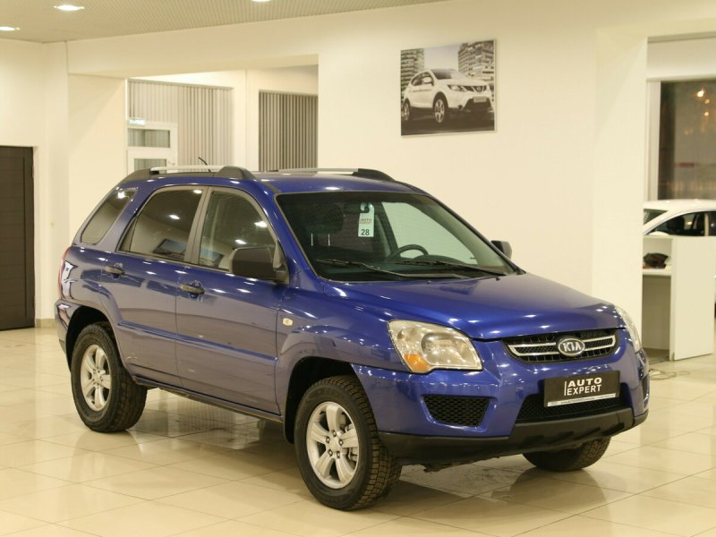 Киа Спортейдж 2009 черный