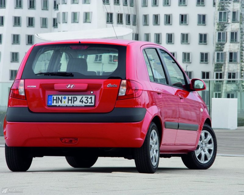 Hyundai Getz 2005 экстерьер