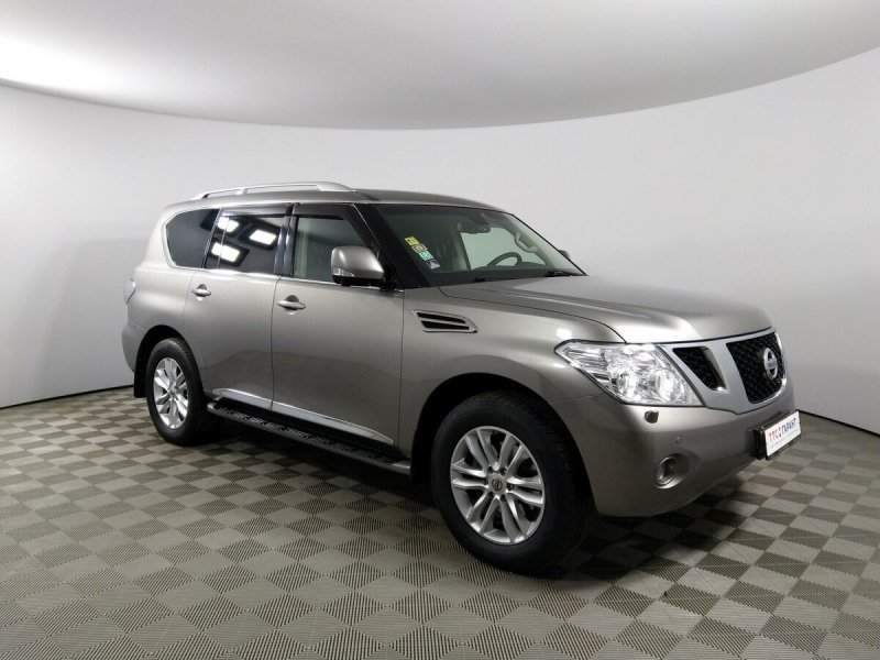 Nissan Patrol y62 Рестайлинг черный