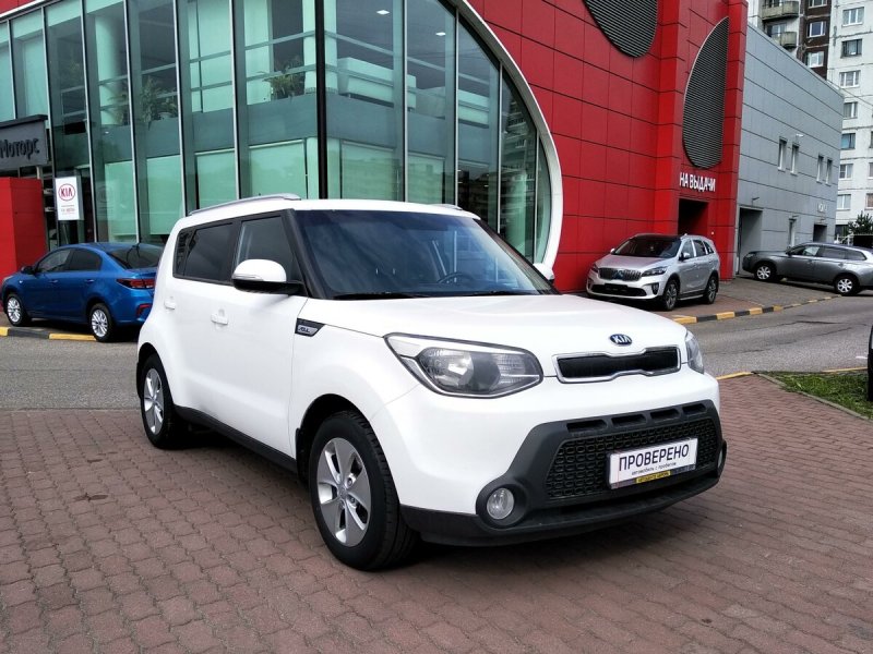 Kia Soul 2014 белый