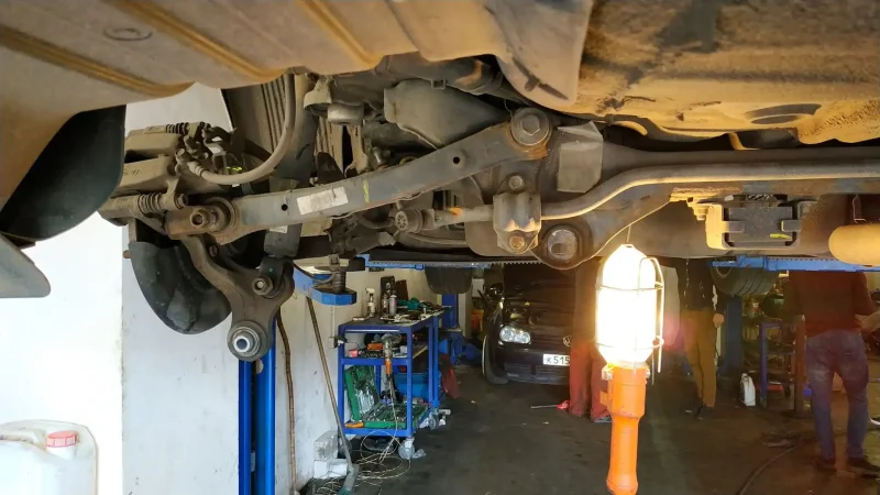 Задняя подвеска Kia Sportage 2