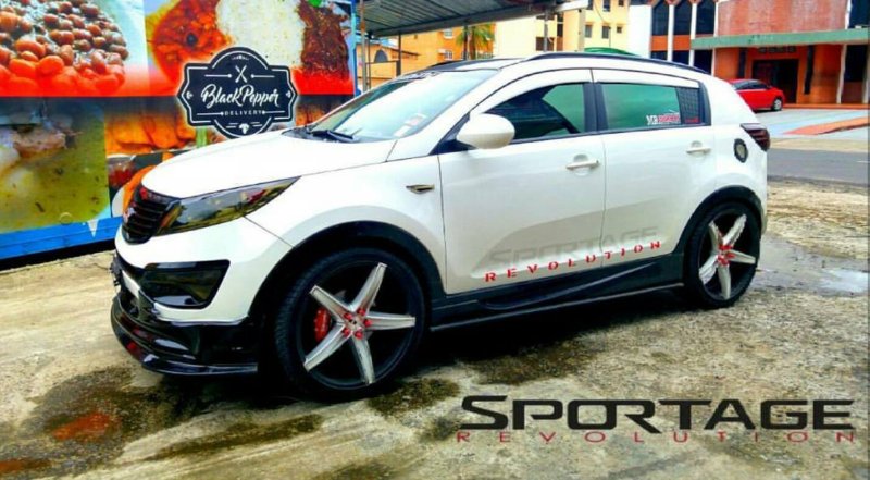 Kia Sportage 2012 тюнинг