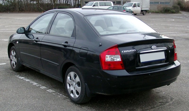 Киа Серато 1 Рестайлинг 2006