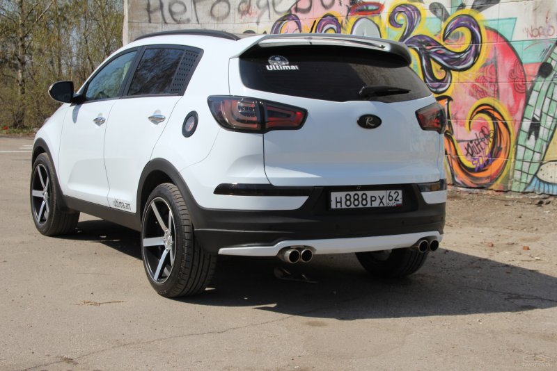 Kia Sportage 2015 на дисках