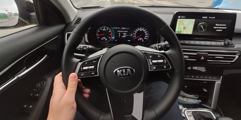 Kia Optima 2016 руль