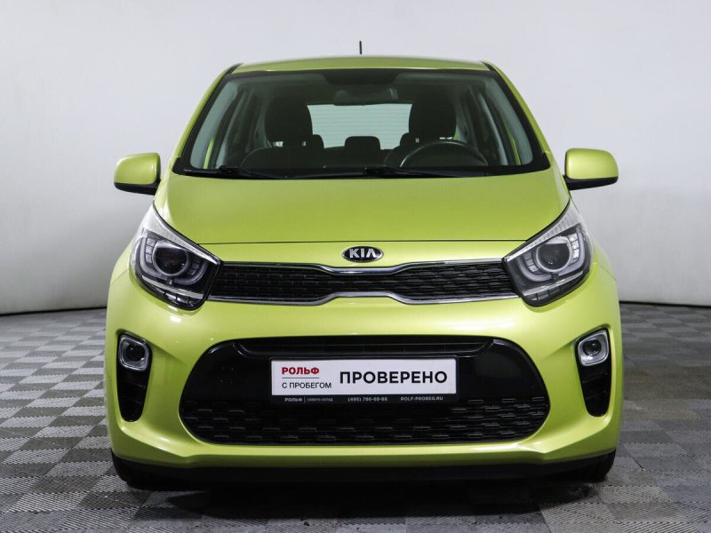 Kia Picanto зеленая
