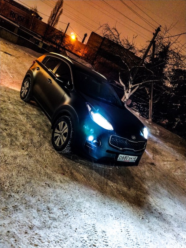 Kia Sportage 3 засветка задних фонарей