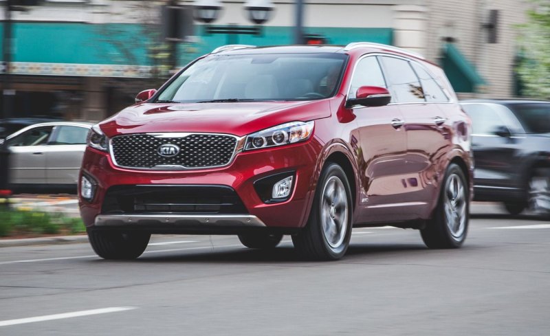 Kia Sorento 2020 красный