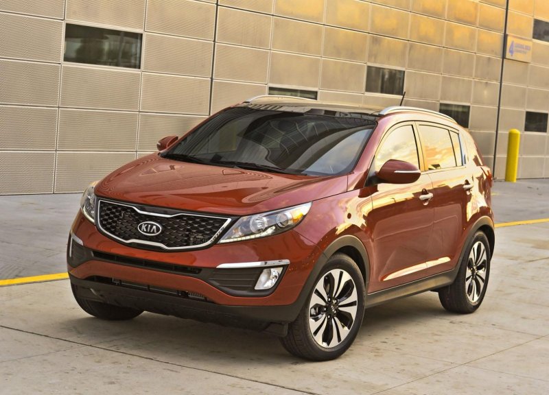 Kia Sportage 2014 белый