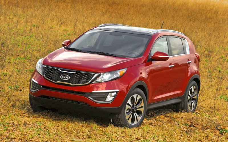 Kia Rio Sportage чёрный