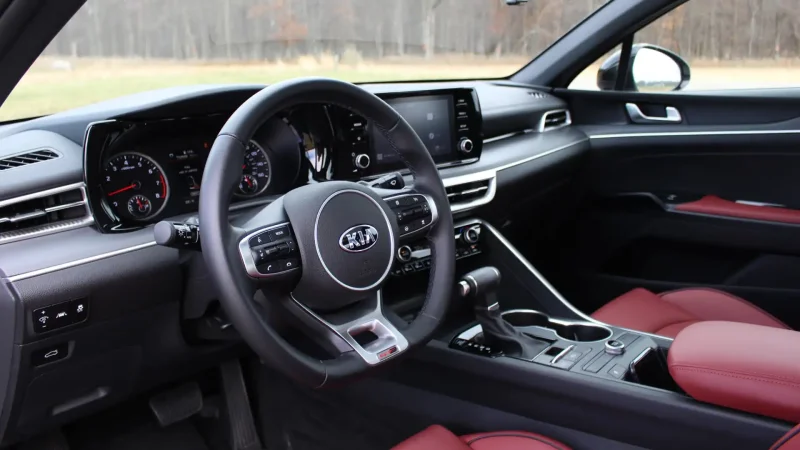 Kia k5 gt line 2021 Interior