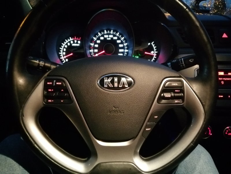 Kia Rio x-line круиз контроль