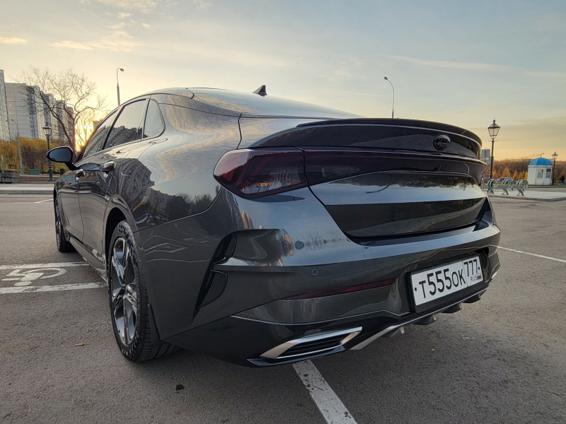 Kia k5 антихром