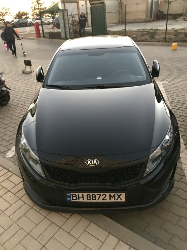 Kia k5 антихром