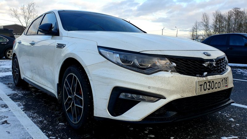 Kia Optima 2019 антихром