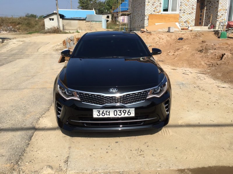 Kia Optima антихром