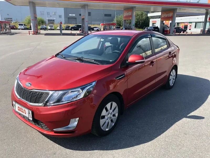 Kia Rio 2013 Green