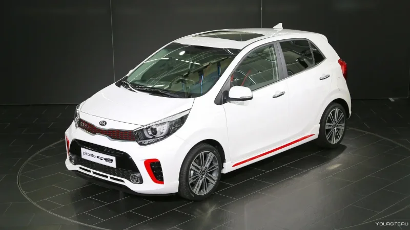 Kia Picanto 2021 белая