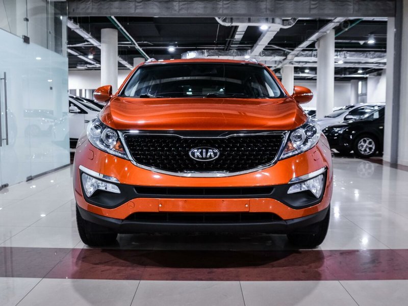 Kia Sportage 2014 оранжевый