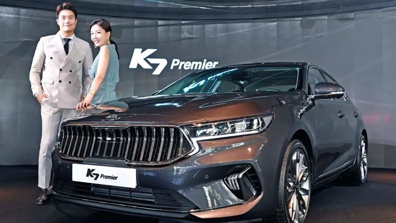 Kia k7 2019 салон