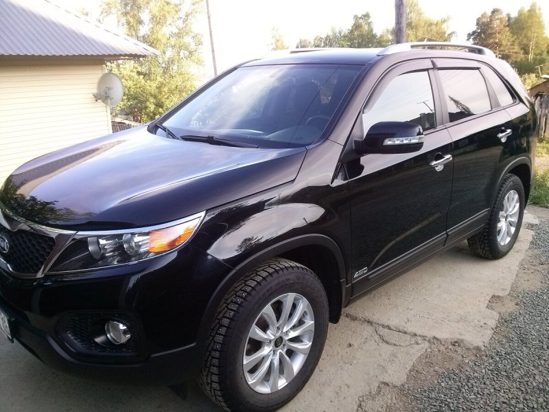 Lux Хантер l54 на Kia Sorento 2