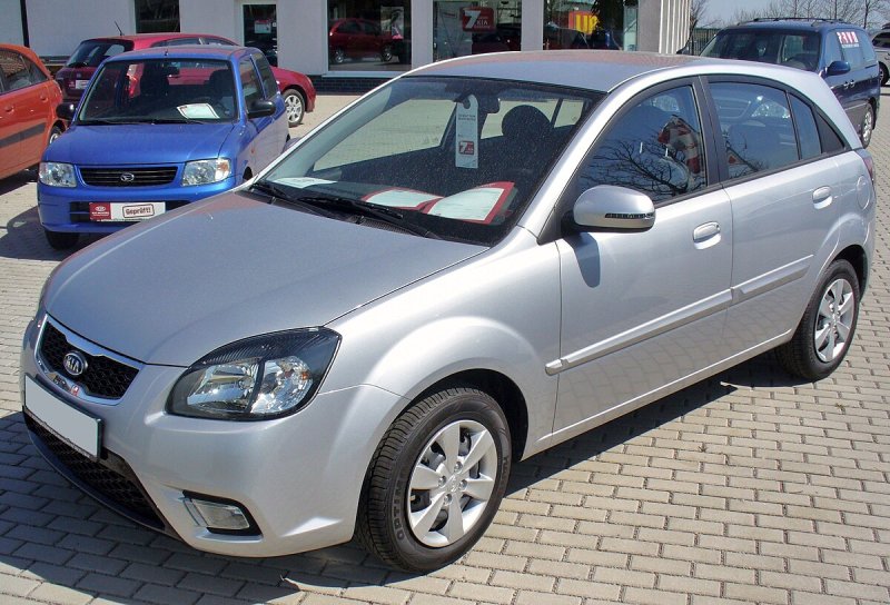 Kia Rio кожаный салон