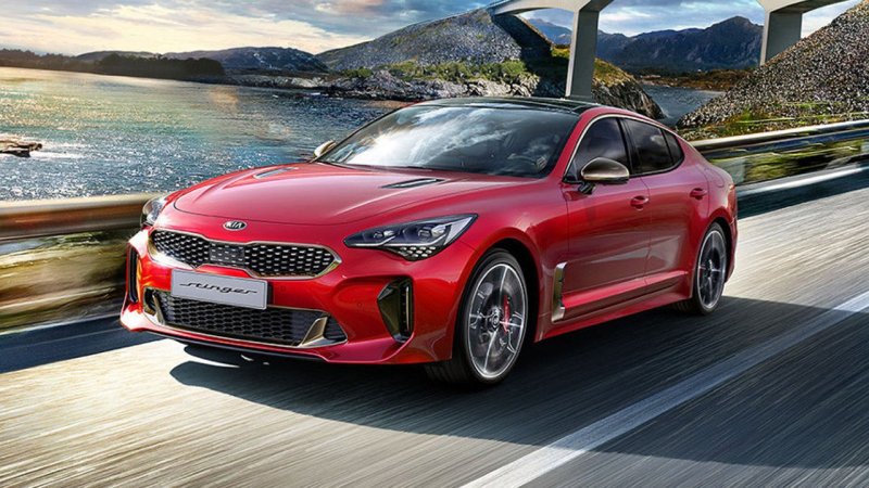 Kia Stinger Red 2022