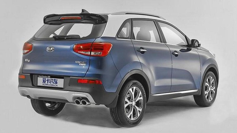 Новый кроссовер Kia kx3