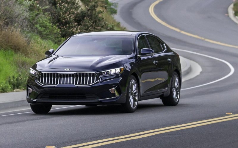 Kia фото 2020 Cadenza синяя