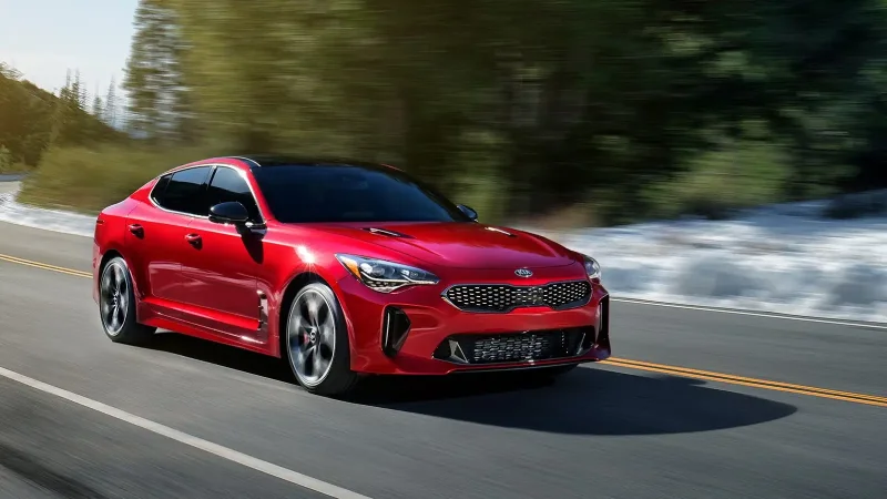 Kia Stinger 2017 салон