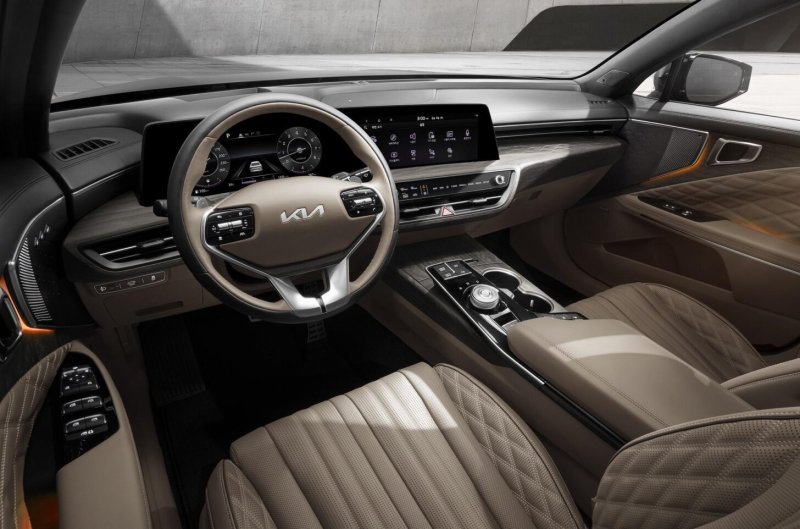 Kia k8 2022 салон