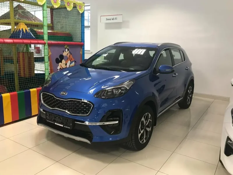 Kia Sportage 2019 синий