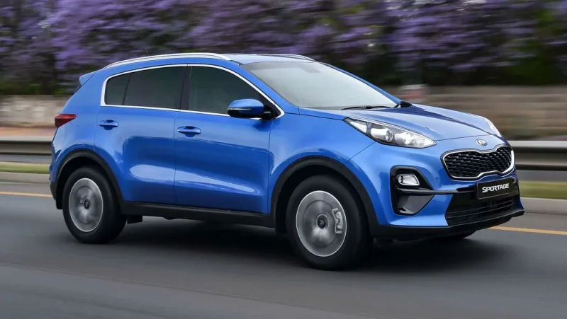 Kia Sportage 2020 синий