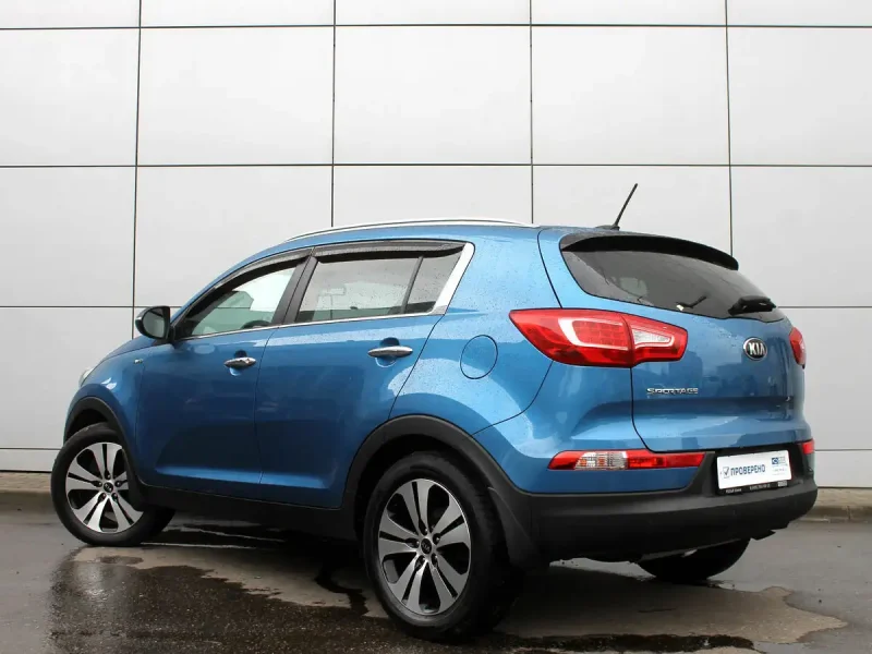 Kia Sportage 2013 голубой