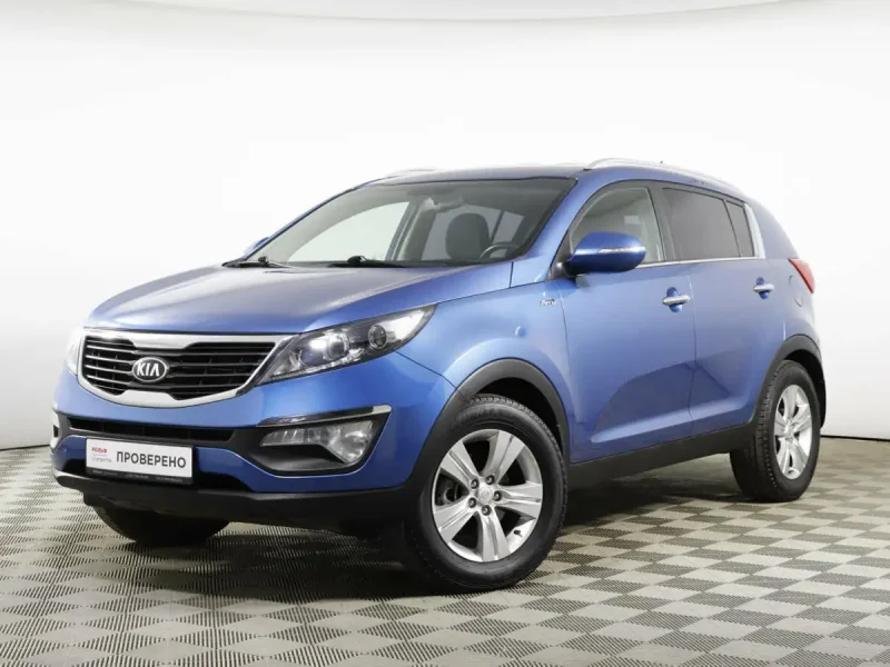 Kia Sportage синий