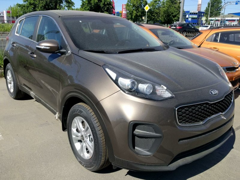 Kia Sportage серый