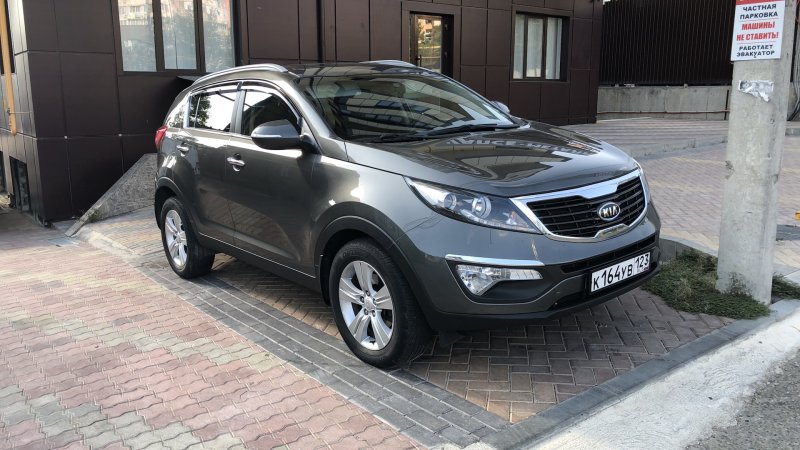 Kia Sportage 3 серый