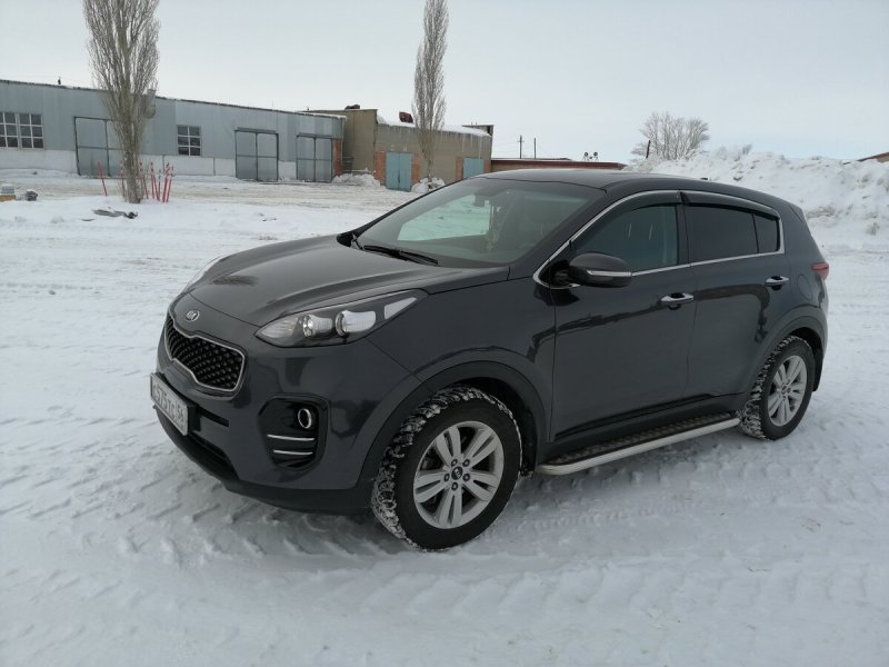 Kia Sportage 2017 серый