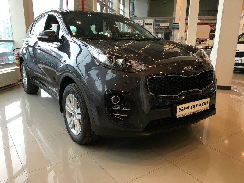 Kia Sportage 2017 года серый