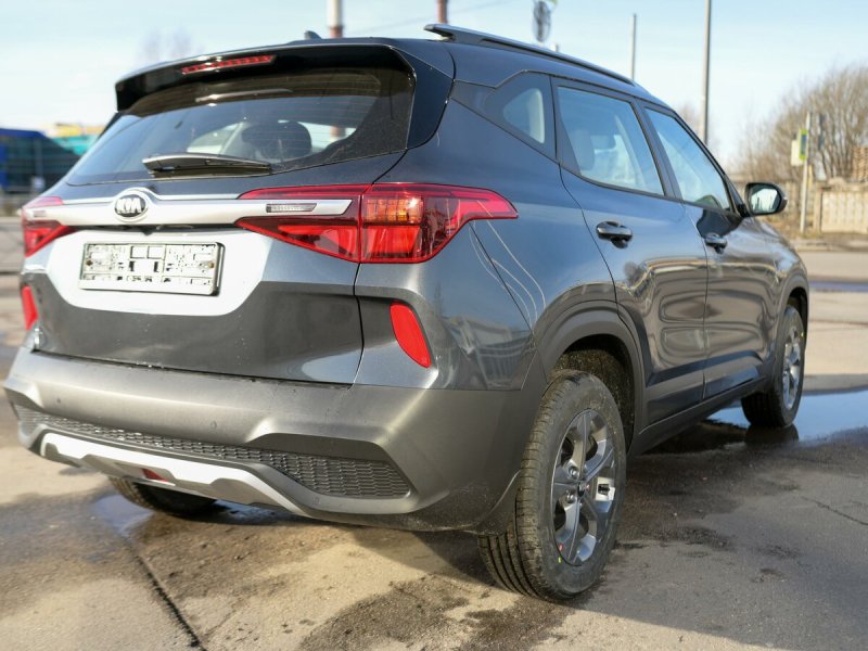 Kia Seltos 2020 серый
