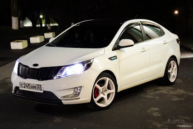 Kia Rio тюнингованная