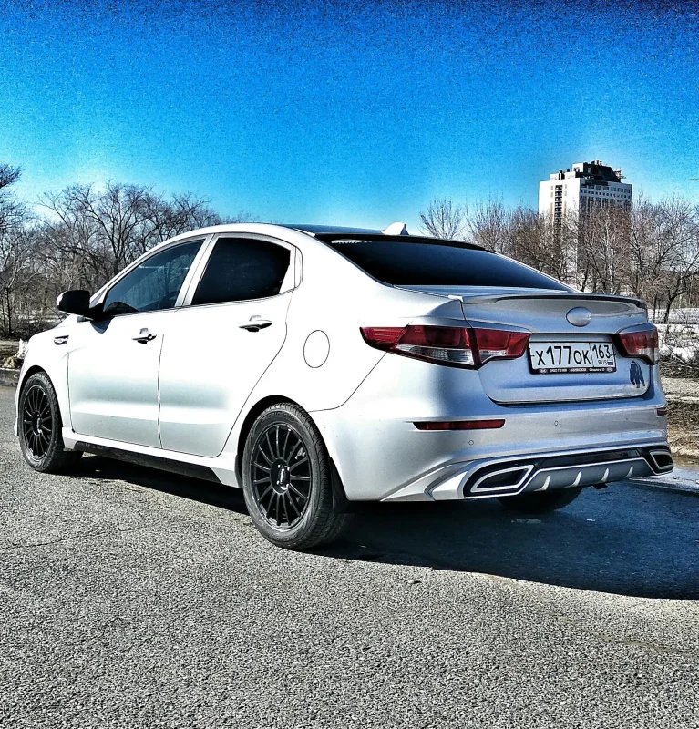 Kia Rio тюнингованная