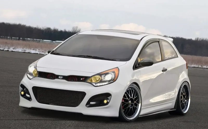 Kia Rio тюнингованная