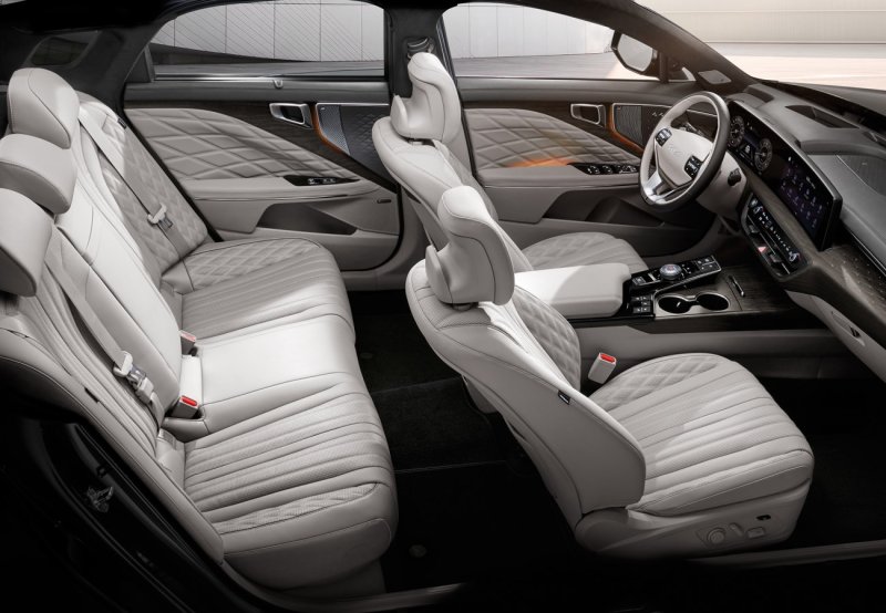 Kia k8 салон