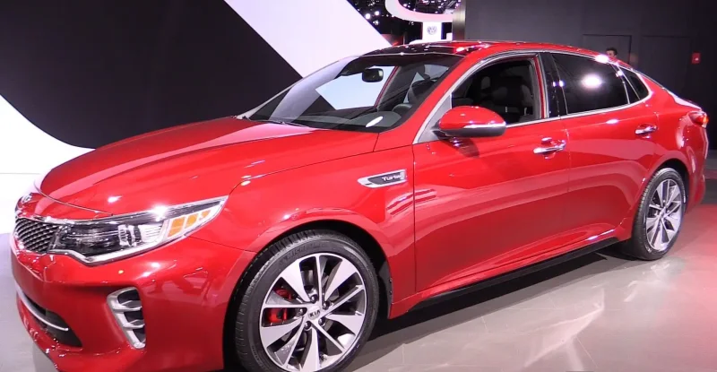 Kia Optima SX 2016 Red