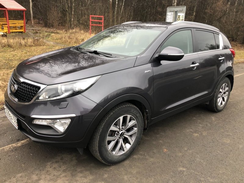 Kia Sportage 2013 белый