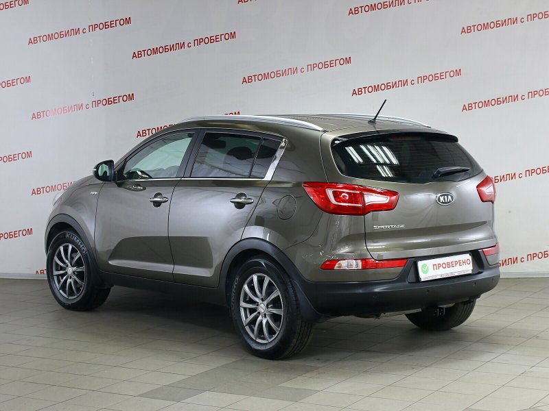 Kia Sportage 2013 голубой