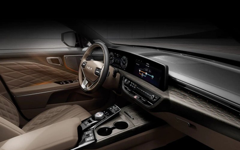 Kia k8 2021 салон