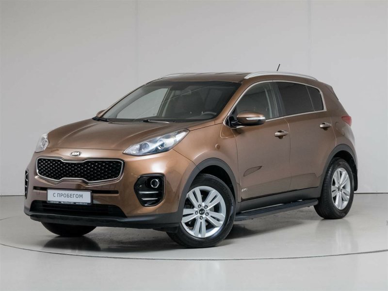 Kia Sportage 2015 оранжевая