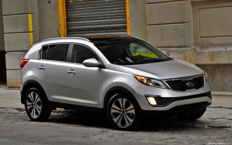 Kia Sportage 2011 белый